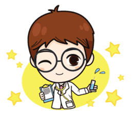 Being a Doctor, not easy+ sticker #12392754