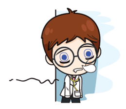 Being a Doctor, not easy+ sticker #12392757