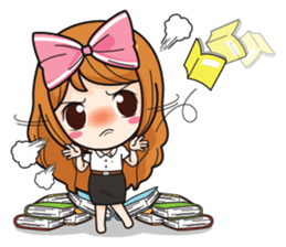 College Girl+ sticker #12393002