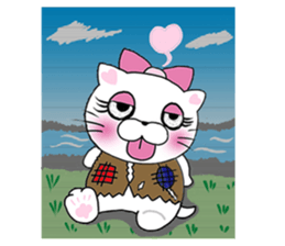 I forgot to fix the tongue Cat sticker #12393274