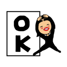 Daily life of the bobbed hair 2 sticker #12393656