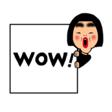 Daily life of the bobbed hair 2 sticker #12393657