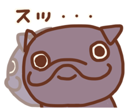 Pug and French bulldog no.2 sticker #12394385