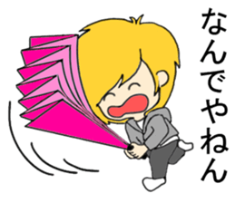 Blonde hair story 2 sticker #12394634