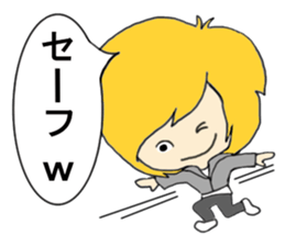 Blonde hair story 2 sticker #12394648