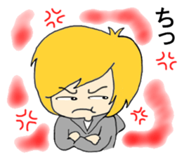 Blonde hair story 2 sticker #12394654