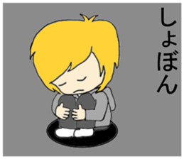 Blonde hair story 2 sticker #12394658