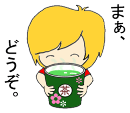 Blonde hair story 2 sticker #12394659