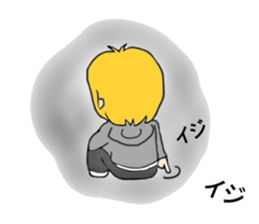 Blonde hair story 2 sticker #12394660