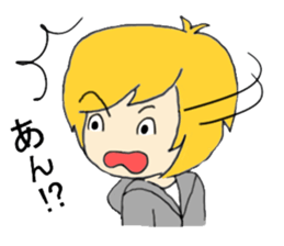 Blonde hair story 2 sticker #12394661