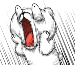 High tension bear!!2!! sticker #12394679