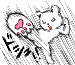 High tension bear!!2!! sticker #12394686