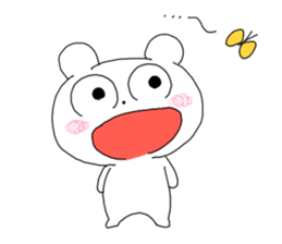 High tension bear!!2!! sticker #12394707