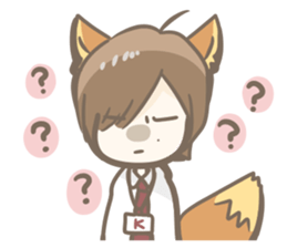 KEMOMIMI Salaryman(Chinese) sticker #12395078