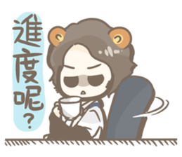 KEMOMIMI Salaryman(Chinese) sticker #12395088