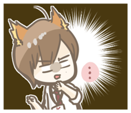 KEMOMIMI Salaryman(Chinese) sticker #12395090