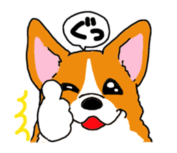 Corgi and Yorkshire Terrier sticker #12395323