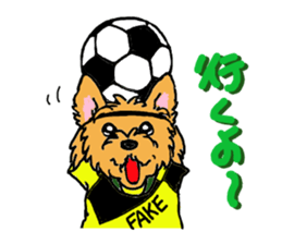 Corgi and Yorkshire Terrier sticker #12395338