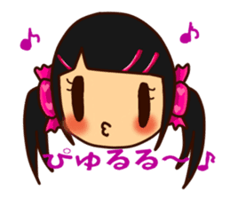 Candy Girl Robot sticker #12395563
