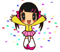 Candy Girl Robot sticker #12395568