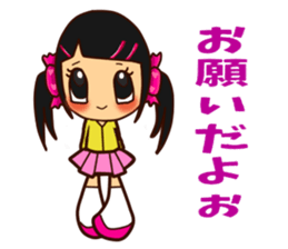 Candy Girl Robot sticker #12395573
