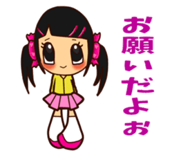 Candy Girl Robot sticker #12395573