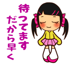 Candy Girl Robot sticker #12395575