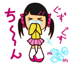Candy Girl Robot sticker #12395576