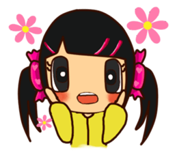 Candy Girl Robot sticker #12395580