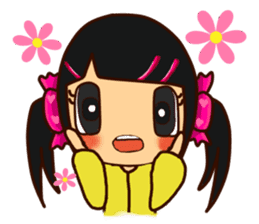 Candy Girl Robot sticker #12395580