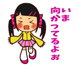 Candy Girl Robot sticker #12395586