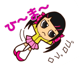 Candy Girl Robot sticker #12395589