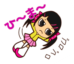 Candy Girl Robot sticker #12395589
