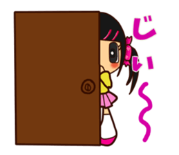 Candy Girl Robot sticker #12395590