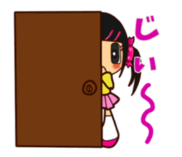 Candy Girl Robot sticker #12395590