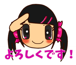 Candy Girl Robot sticker #12395592