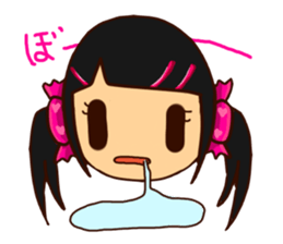 Candy Girl Robot sticker #12395593