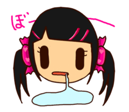 Candy Girl Robot sticker #12395593