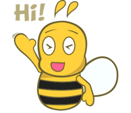 Smart Bee - Daily Life sticker #12395653