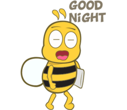 Smart Bee - Daily Life sticker #12395669