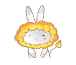 the lionrabbit sticker #12395838