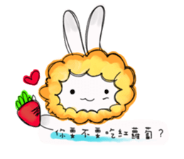 the lionrabbit sticker #12395839