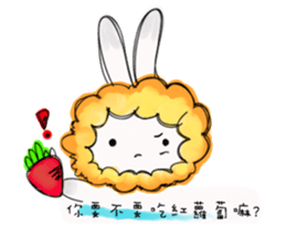 the lionrabbit sticker #12395840