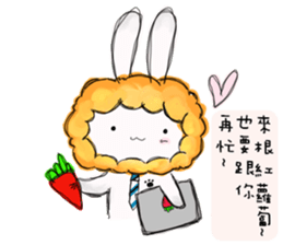 the lionrabbit sticker #12395845