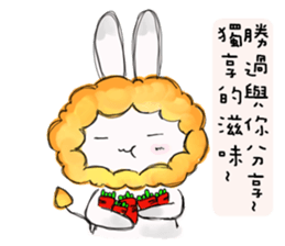 the lionrabbit sticker #12395846