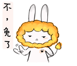 the lionrabbit sticker #12395849