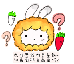 the lionrabbit sticker #12395868
