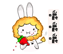 the lionrabbit sticker #12395875