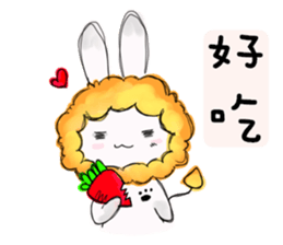 the lionrabbit sticker #12395876