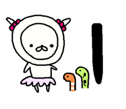 Cyopimaru aiueo 4 sticker #12395887